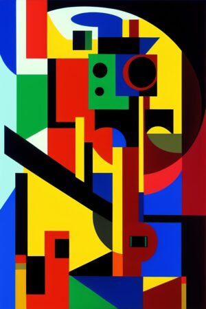 Paint Picaso Cubism Style